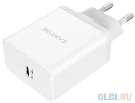 Сетевой адаптер Canyon H-20 3 А белый CNE-CHA20W01