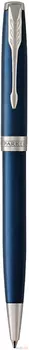 Шариковая ручка поворотная Parker Sonnet Core K539 LaqBlue CT черный M 1931536