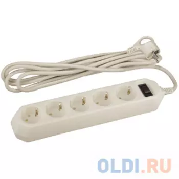 Сетевой фильтр Эра Б0019739 5 розеток 5 м
