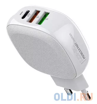 Сетевое зарядное устройство LDNIO A3510Q 5А USB-C белый LD_B4565
