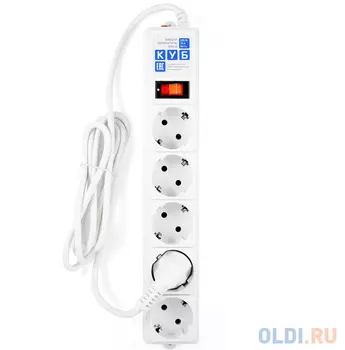 Сетевой фильтр Power Cube SPG-B-6 5 розеток 1.9 м белый