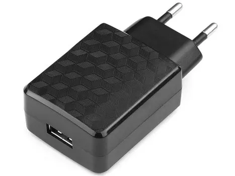 Сетевое зарядное устройство Cablexpert MP3A-PC-06 2А USB черный