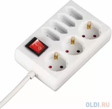 Сетевой удлинитель HAMA H-108848 7 розеток 1.4 м