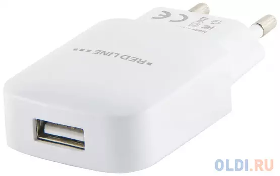 Сетевое зарядное устройство Red Line NTC-2.4А 2.4А USB-C белый УТ000013628