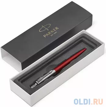 Шариковая ручка автоматическая Parker Jotter Core K63 Kensington Red CT синий M 1953187