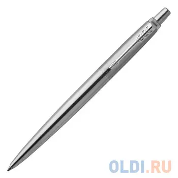 Шариковая ручка автоматическая Parker Jotter Core K63 Stainless Steel CT синий M 1953170