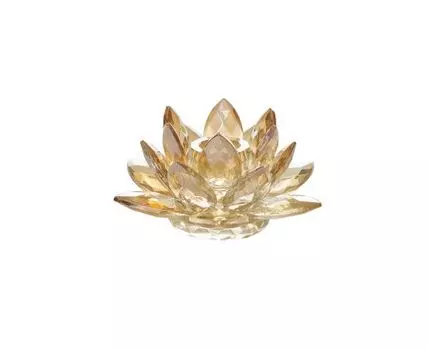 Подсвечник хрустальный Лотос Garda Decor