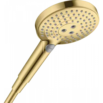 Душевая лейка Hansgrohe Raindance Select S 120 3jet 26530990, полированное золото
