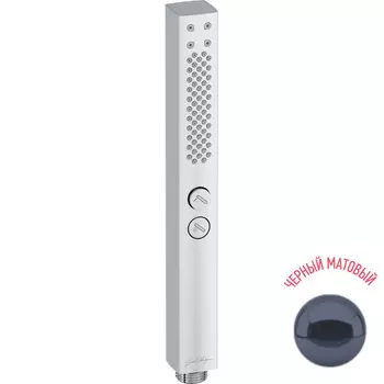 Душевая лейка Jacob Delafon Shift+ E21336-BL 2 режима, d 2,8 см., черный