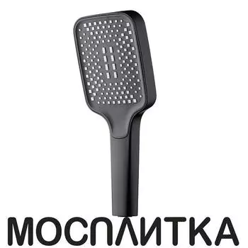 Душевая лейка Orange S14HSb 1 режим, d 10,3 см., черный матовый