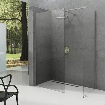 Душевая перегородка Ravak ST Walk-In Wall 600 x 2000 блестящий + транспарент GW9W00C00Z1, хром