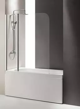 Душевая шторка на ванну Cezares ECO-O-V-11-120/140-C-Cr