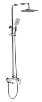 Душевая стойка Bravat Arden F6351385CP-A1-RUS со смесителем