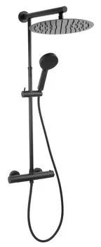 Душевая система Ferro Trevi NP75-TRV7U-BL, черная