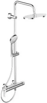 Душевая стойка Ideal Standard Idealrain Eco Evo B2266AA с настенным смесителем для душа