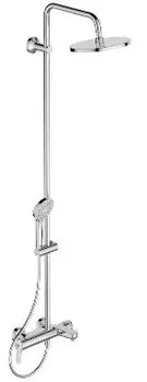 Душевая стойка Ideal Standard Idealrain Eco Evo B2267AA с настенным смесителем для ванны и душа