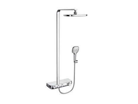 Душевая стойка с термостатом Bravat Cobble F6389423CP-A1-ENG