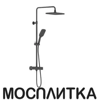 Душевая стойка Damixa Gala 953800300 3 режима, матовый черный