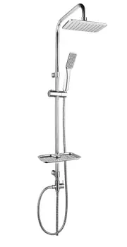 Душевая стойка Lemark LM8804C с верхним душем