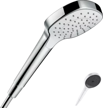 Душевая лейка Hansgrohe Croma Select E 1jet EcoSmart 26815700, матовый белый