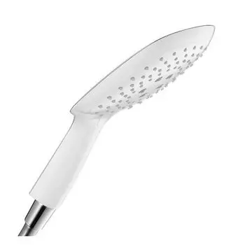 Душевая лейка Hansgrohe PuraVida 150 3jet EcoSmart 28567400, хром/белая