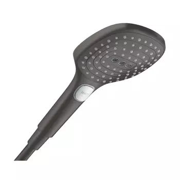 Душевая лейка Hansgrohe Raindance Select 120 Air 3jet 26520340, чёрная