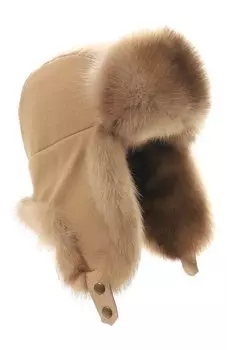 Шапка-ушанка из меха соболя FurLand