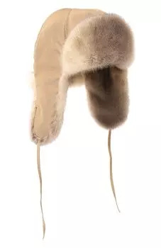 Шапка-ушанка с мехом FurLand