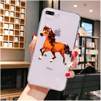 Чехол для телефона The Great Beauty Horse для iPhone X XS MAX 6 6s 7 7plus 8 8Plus 5 5S SE 2020 XR 11 11pro max, прозрачный чехол iphone5 5s SE