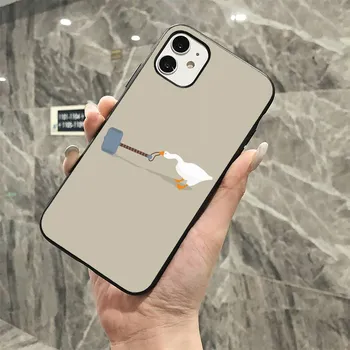Чехол MaiYaCa Untitled Goose Game, интересный чехол для телефона с уткой для iPhone 11 12 13 mini pro XS MAX 8 7 6 6S Plus X 5S SE iphone 5 5s SE