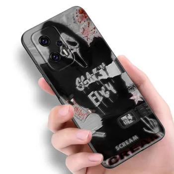 Чехол для телефона Ghostface Scream для Xiaomi POCO F2 F3 M2 M3 M4 X3 X4 Pro NFC F4 GT 5G F1 X2 C3 C31 C40 M5S, мягкий черный чехол из ТПУ Xiaomi POCOphone F1