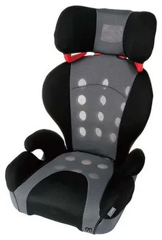 Автокресло детское AILEBEBE Saratto Highback Junior Quattro, для группы 2/3 (15-36 кг), рост: 1 м-1.45 м, черный/серый (ALJ205)