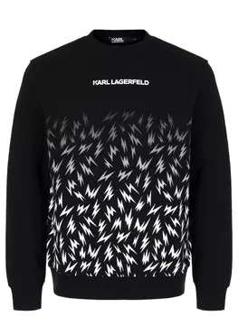 Толстовка хлопковая KARL LAGERFELD