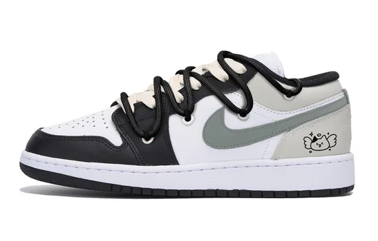 Кроссовки Air Jordan 1 Kids' Basketball Shoes Grade School, черный