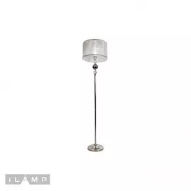 Торшер iLamp CHELSEA F2400-1 Nickel