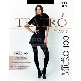 Колготки Teatro Micro 100, 100 den nero, р. 3
