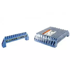 Колодка клеменная N, 12 контактов, TDM Electric SQ0801-0025, в изоляции, 8х12 мм