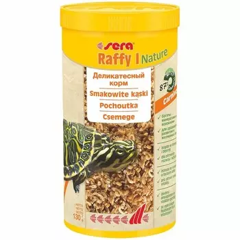 Sera RAFFY I корм для рептилий - 1 л (130 г) Импортный корм 1 уп. х 1 шт. х 0.13 кг
