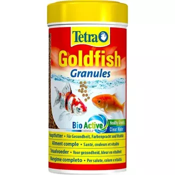 Корм Tetra Goldfish Granules для золотых рыб в гранулах - 250 мл повседневный Импортный корм 1 уп. х 1 шт. х 0.08 кг