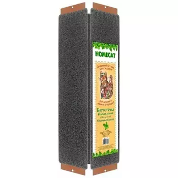 Homecat Венге когтеточка с кошачьей мятой угловая большая - 70х29 см для всех возрастов Россия 1 уп. х 1 шт. х 0.9 кг