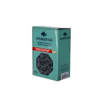 Homefish активированный уголь для аквариума, 4,8 мм, 500 г Россия 1 уп. х 1 шт. х 0.508 кг