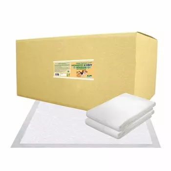 Homepet Vet пеленки для животных, впитывающие 60х90 см, 100 шт Китай 1 уп. х 1 шт. х 4.95 кг