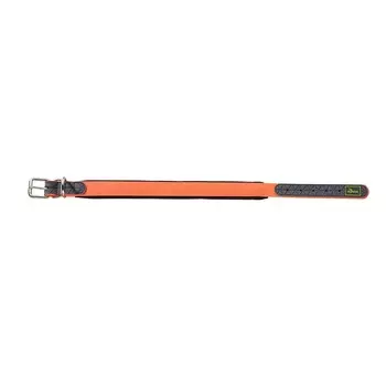 Hunter Convenience Comfort 40 ошейник для собак 27-35 см/2 см, биотановый, мягкая горловина, оранжевый неон премиум Германия 1 уп. х 1 шт. х 0.12 кг