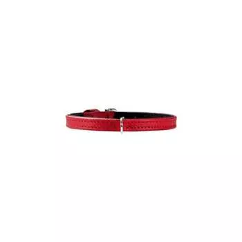 Hunter ошейник для собак Tiny petit 24 (16,5-20,5 см) кожа красный премиум Германия 1 уп. х 1 шт. х 0.01 кг
