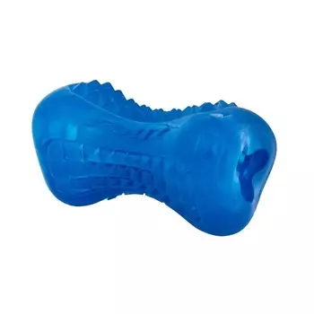 Игрушка для собак ROGZ Yumz S косточка массажная для десен синяя - 88 мм для всех возрастов породы мелкого размера ЮАР 1 уп. х 1 шт. х 0.07 кг