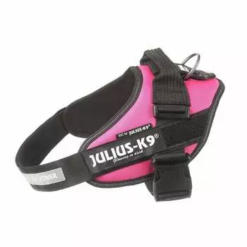 Julius-K9 шлейка для собак IDC-Powerharness 1, 63-85 см/ 23-30 кг, темно-розовая для всех возрастов Венгрия 1 уп. х 1 шт. х 0.346 кг