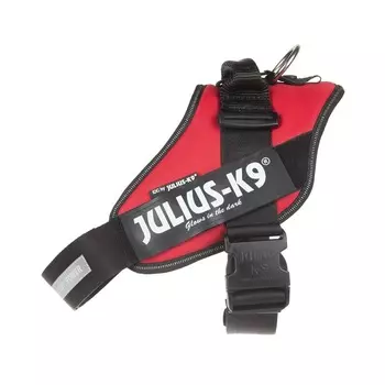 Julius-K9 шлейка для собак IDC-Powerharness 3, 82-115 см/ 40-70 кг, красная для всех возрастов Венгрия 1 уп. х 1 шт. х 0.387 кг