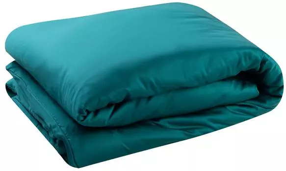Пододеяльник Amalco Home Тенсель на молнии морская волна 200*220см
