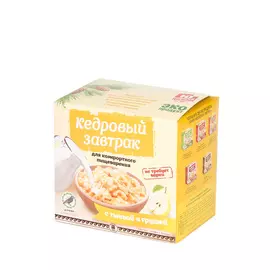 Кедровый завтрак "Комфортное пищеварение"