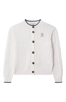 Хлопковый кардиган Brunello Cucinelli